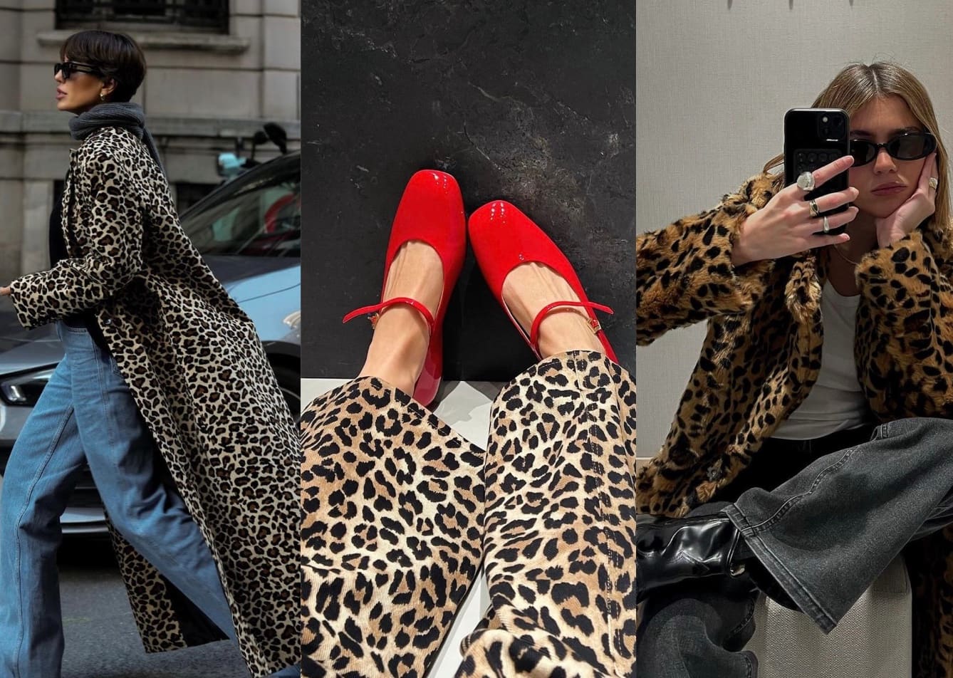 L'imprimé léopard est LA tendance du moment