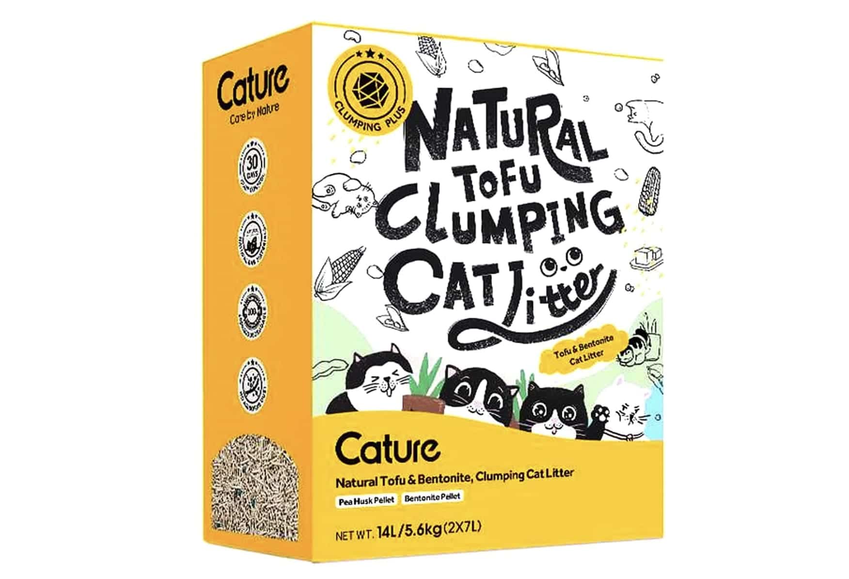 TOP 5 des meilleures litières de tofu Salut Bonjour