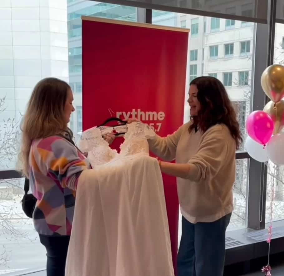 Elle donne sa robe de mariée