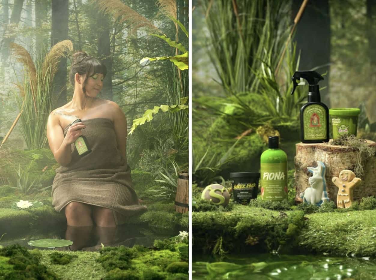 Une collection LUSH X Shrek 