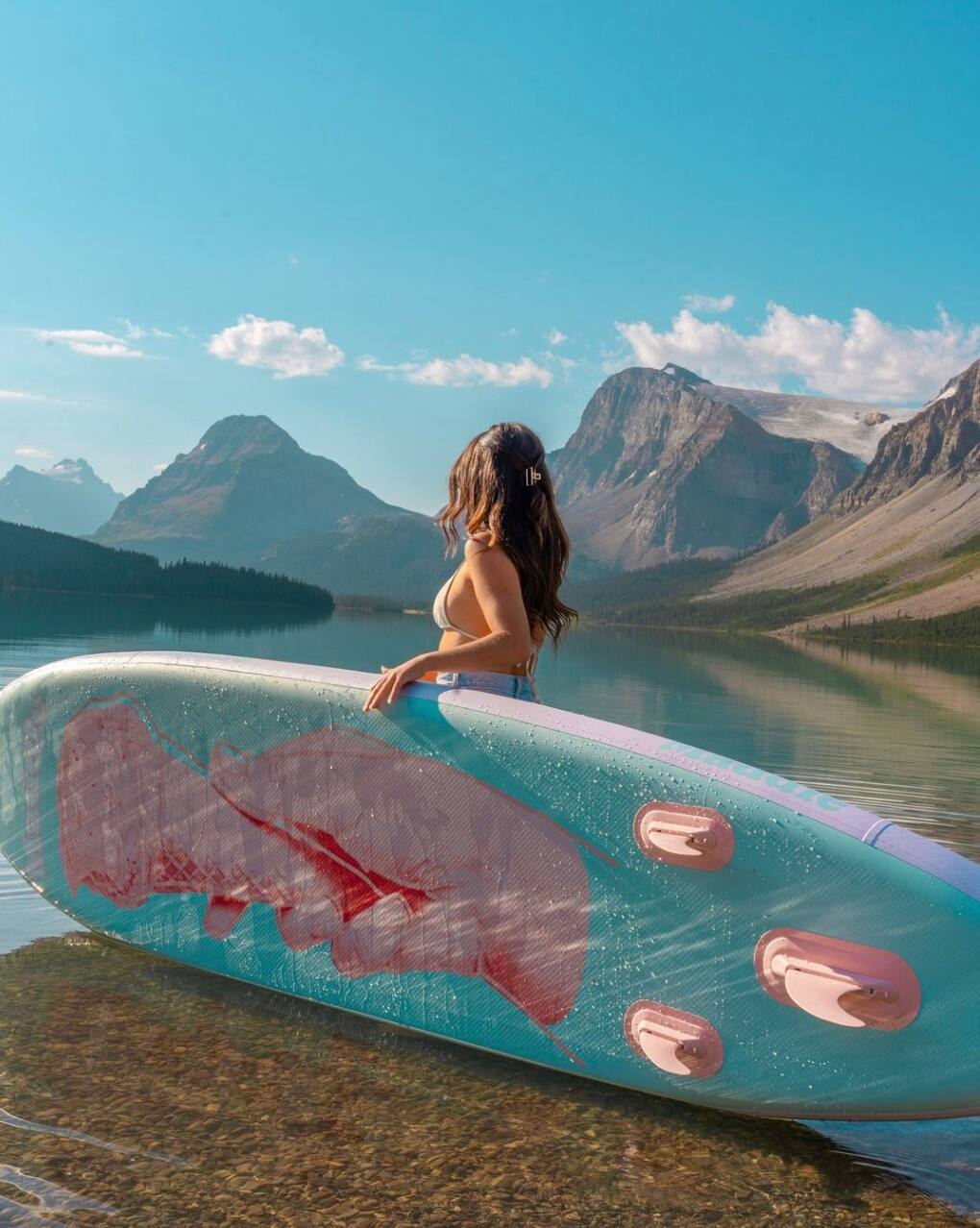 Des paddleboard tout droit sortis de Barbie Land