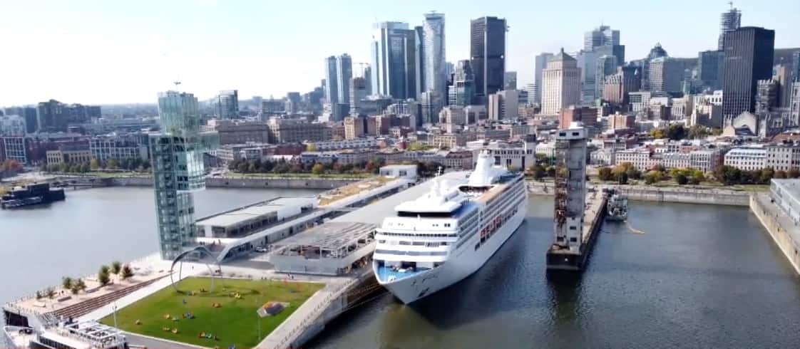 Croisi&eacute;ristes &agrave; Montr&eacute;al: le premier paquebot arriv&eacute; avait transport&eacute; des r&eacute;fugi&eacute;s ukrainiens en 2022