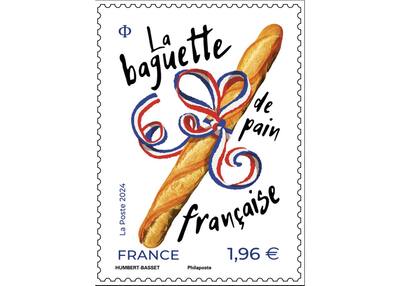 Un hommage au pain: un timbre à l’odeur de baguette dévoilé en France
