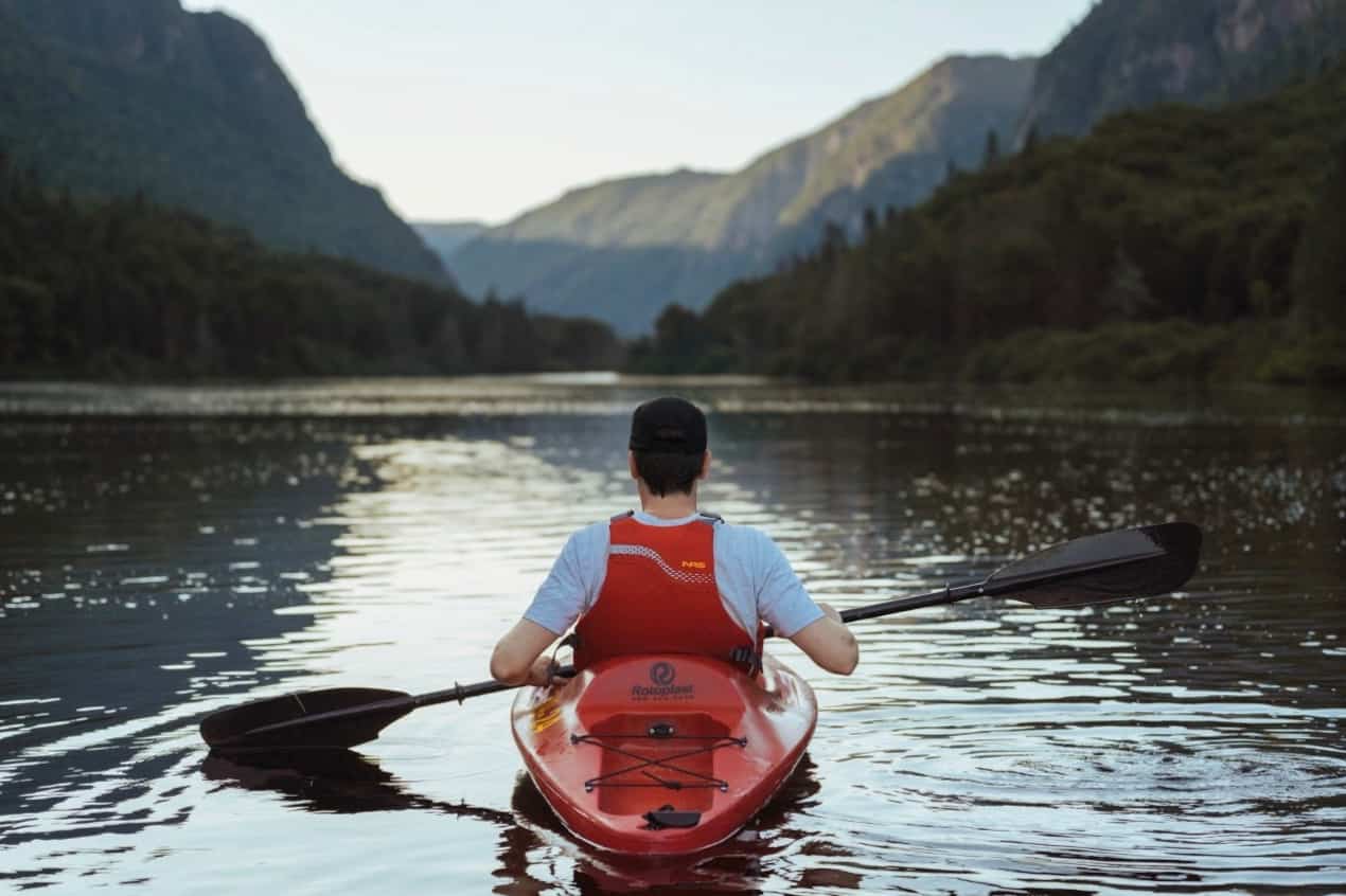 Du kayak guidé sur la rivière Jacques-Cartier