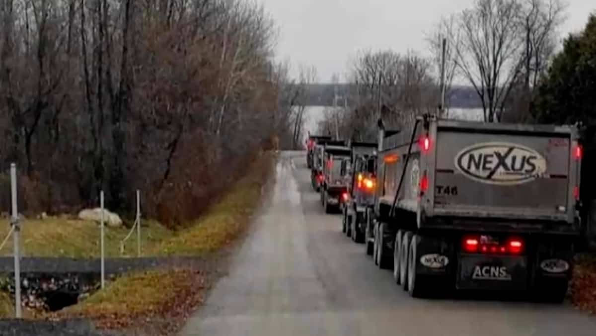Dépotoirs illégaux à Oka: des citoyens sont prêts à bloquer la route
