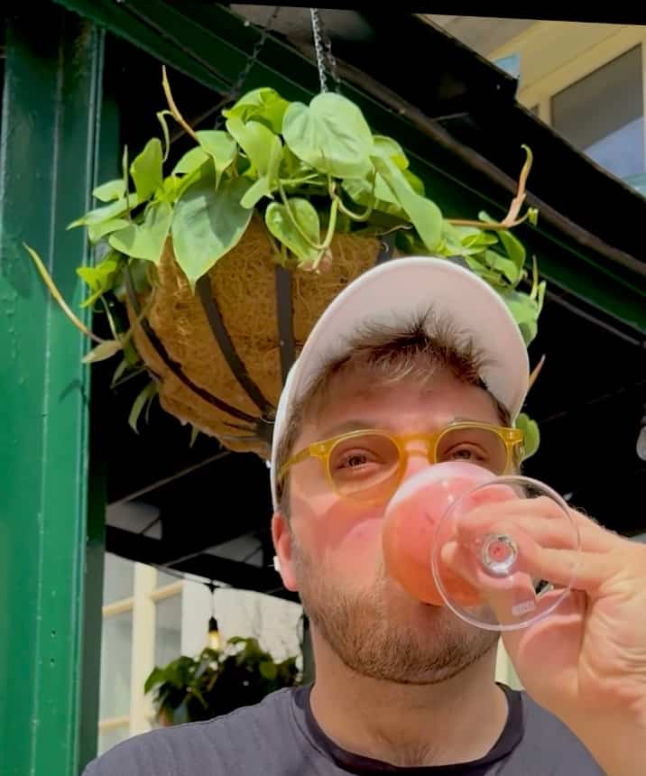 Ce cocktail sorbet et prosecco nous fait saliver