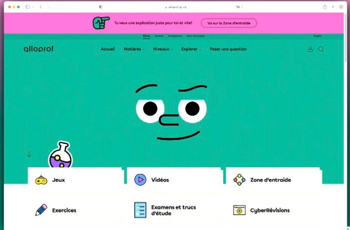 Cours d&rsquo;&eacute;t&eacute;: Alloprof bonifie ses services pour aider les jeunes