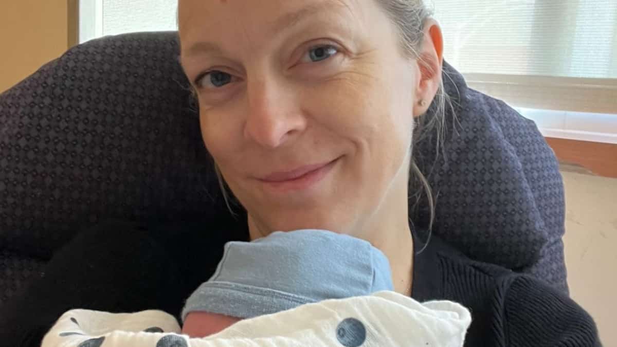 Annie Villeneuve a accouché de son deuxième enfant