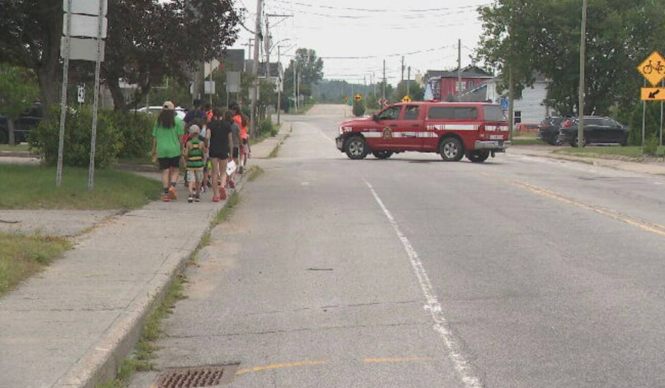 Une marche pour sensibiliser les citoyens &agrave; Sacr&eacute;-C&oelig;ur