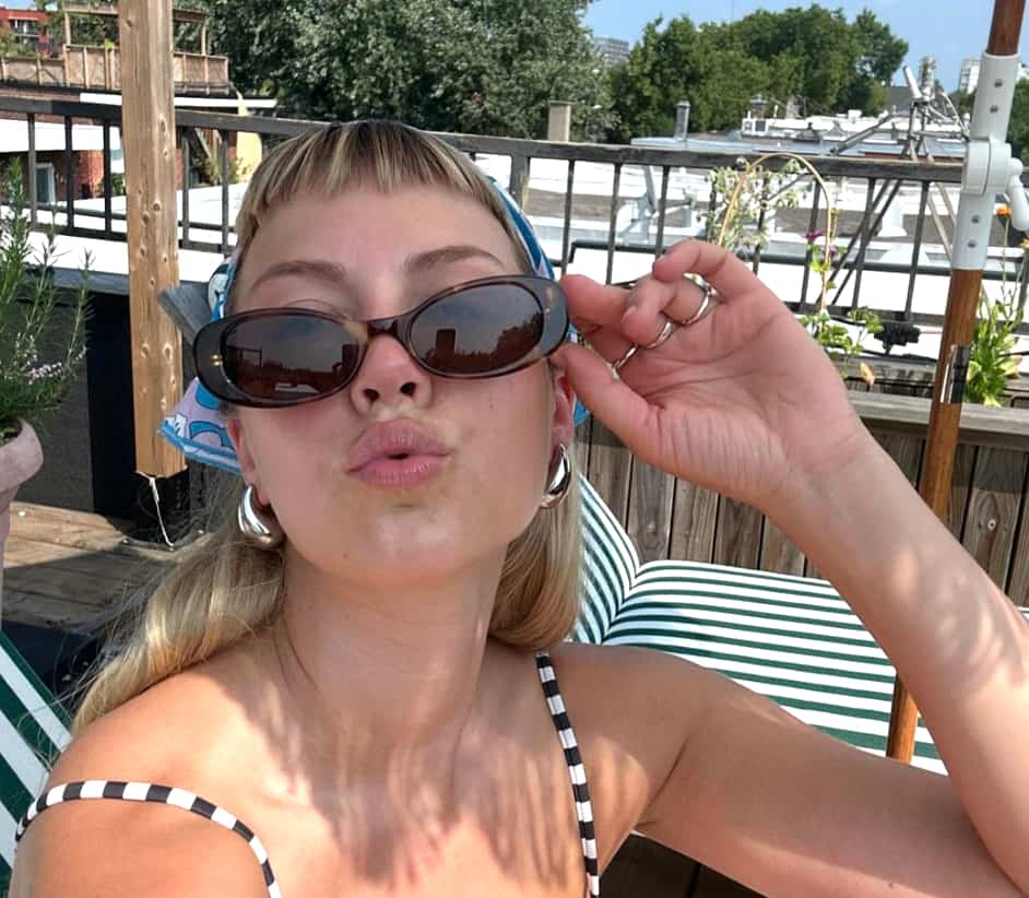 Catherine St-Laurent adopte ces solaires tendance