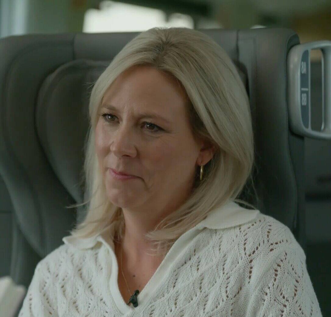 Est touchée par les mots de sa fille Corinne