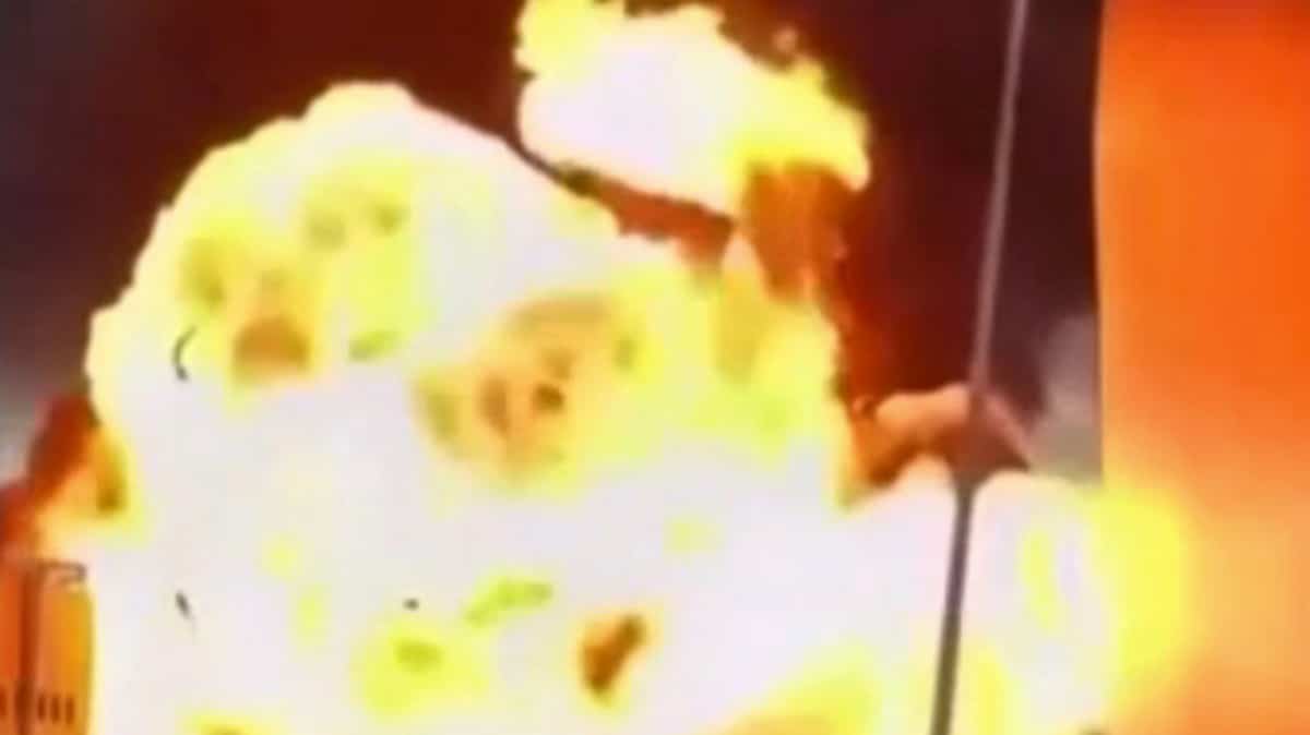 EN IMAGES | Une explosion mortelle en Tchétchénie