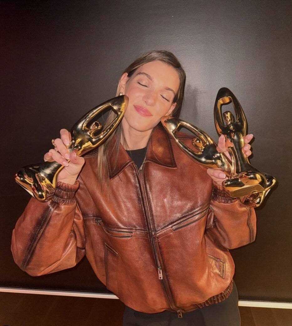 Une selfie dans son bain pour souligner ce moment