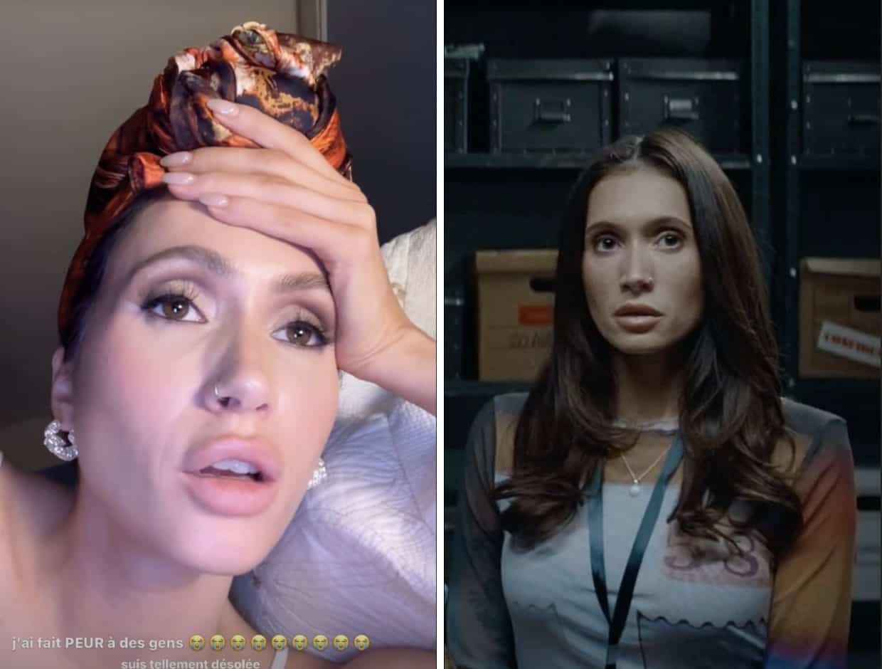 Elle s'excuse d'avoir fait peur aux gens 