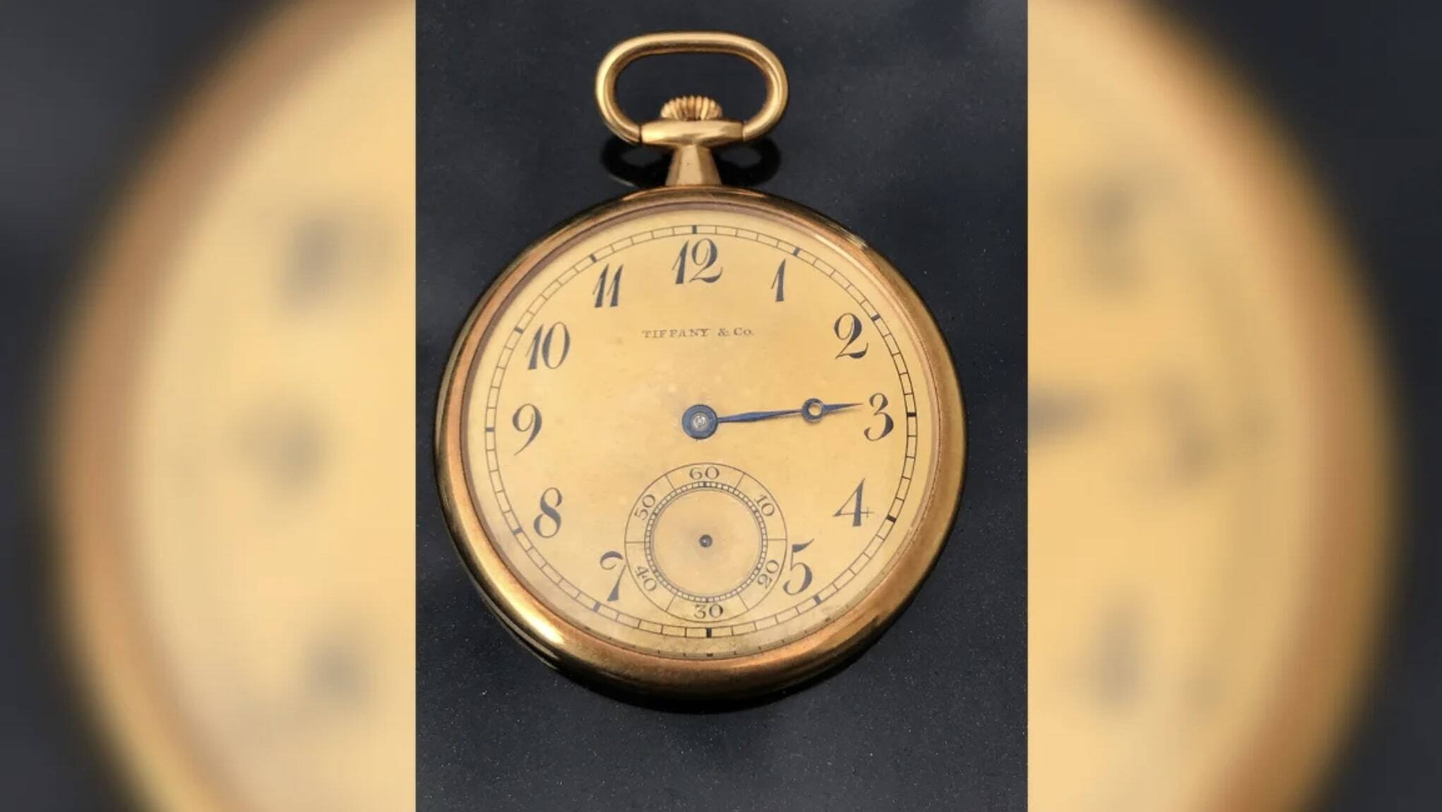 Montre De Poche Vintage Style Titanic 1847 - Laiton Vieilli - Mouvement Quartz - Neuf Avec Boîte