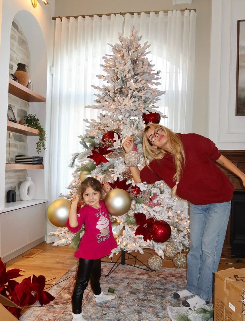 Visite spéciale pour Noël chez Élisabeth Rioux