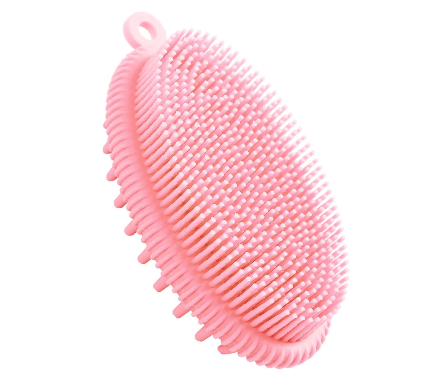  Brosse exfoliante en silicone,