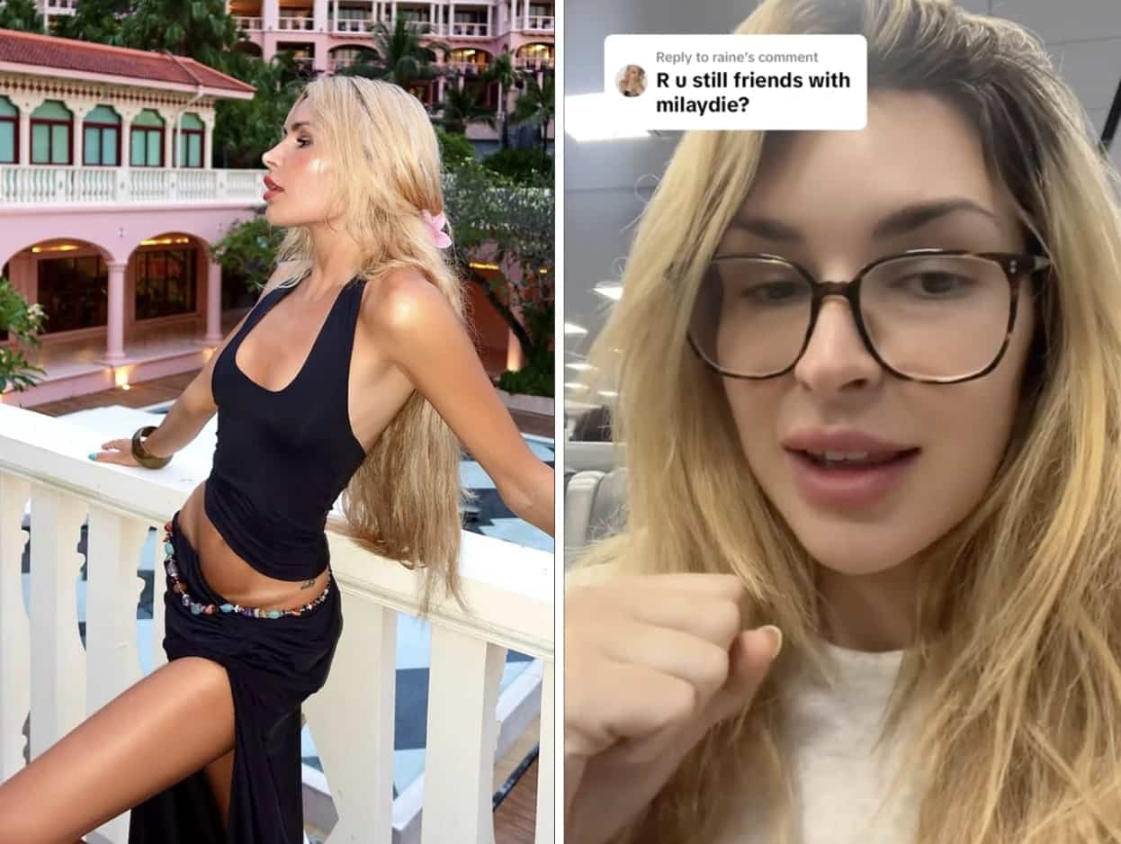 Elle aborde sa relation avec Milaydie