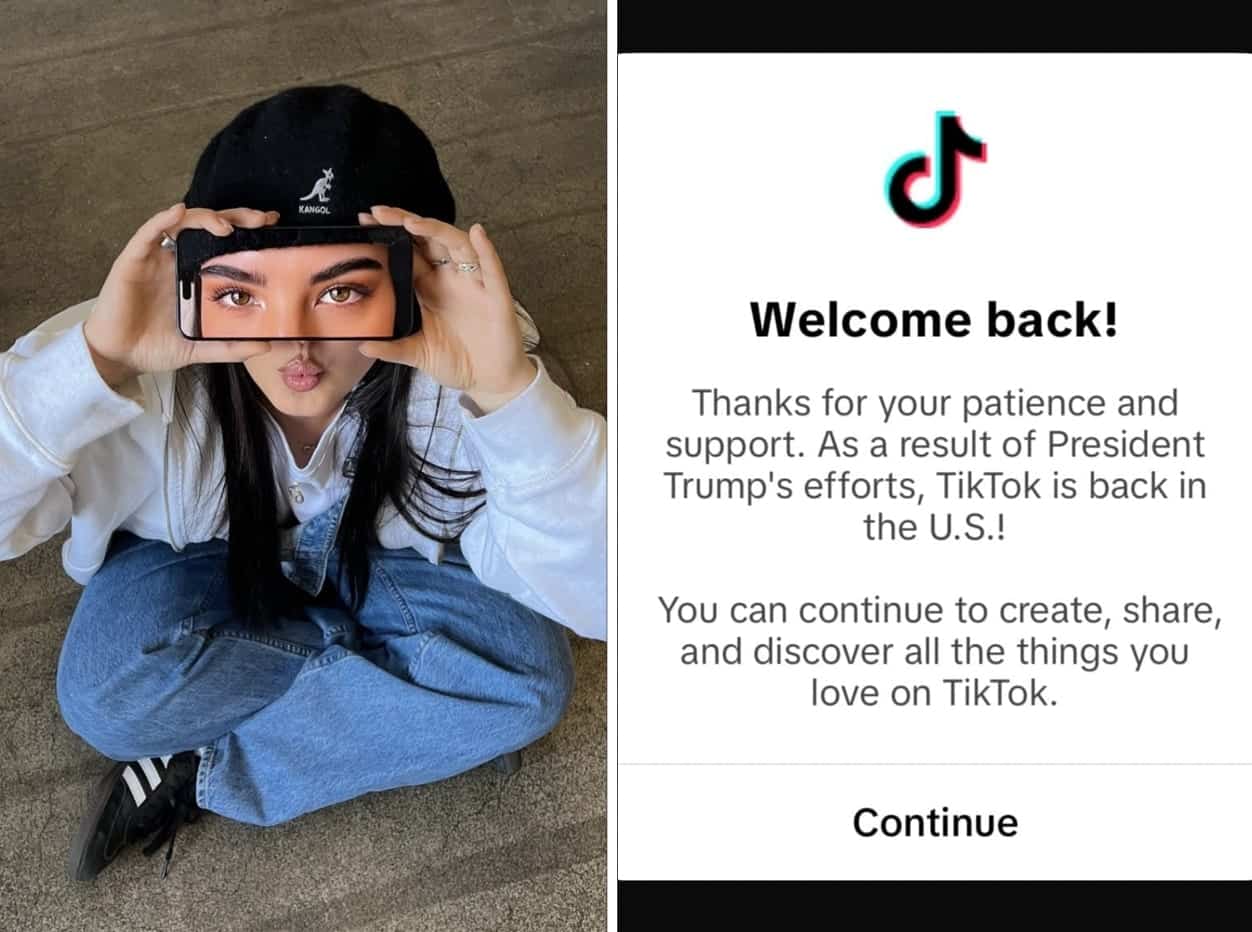 Une théorie du complot sur le retour de TikTok 