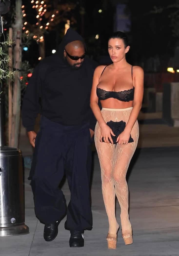 Kanye West réagit à l’apparition de sa femme, nue