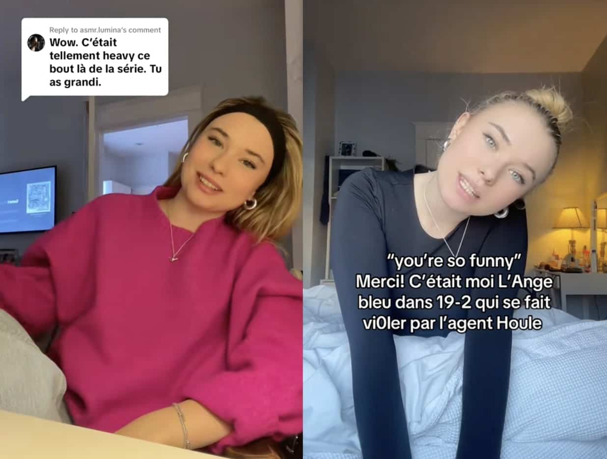 Une jeune actrice se confie 