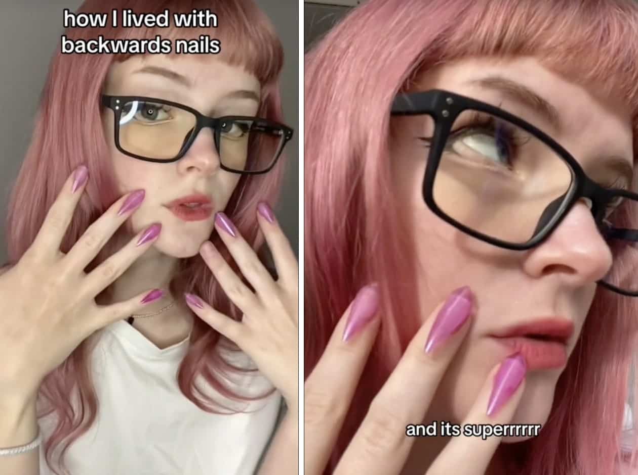 Cette tendance TikTok donne des mains d'alien