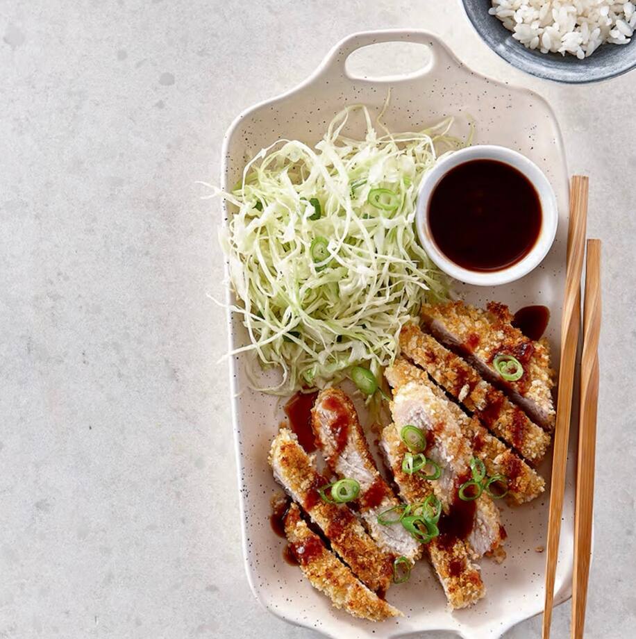 Porc⁢ pané​ à la japonaise