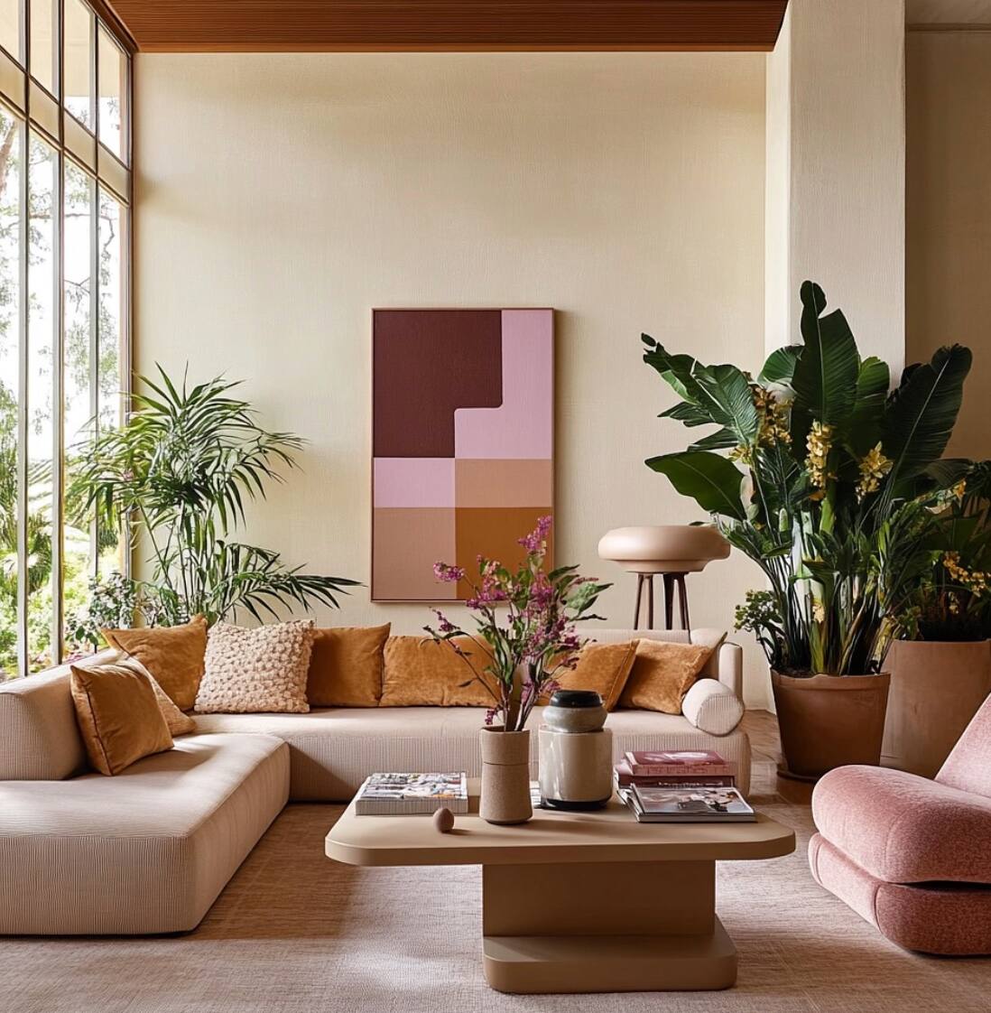 Cette douce couleur sera sur tous les murs 