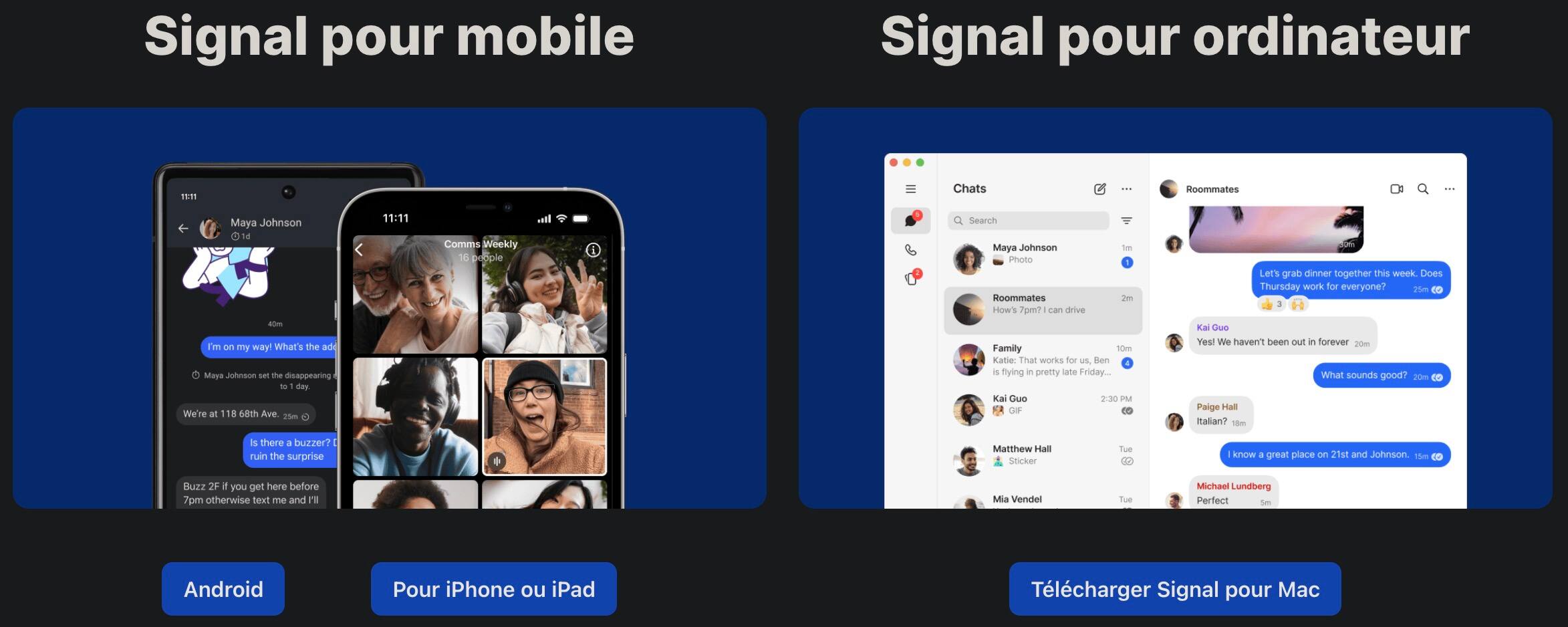 Señal: Todo sobre la aplicación de mensajería