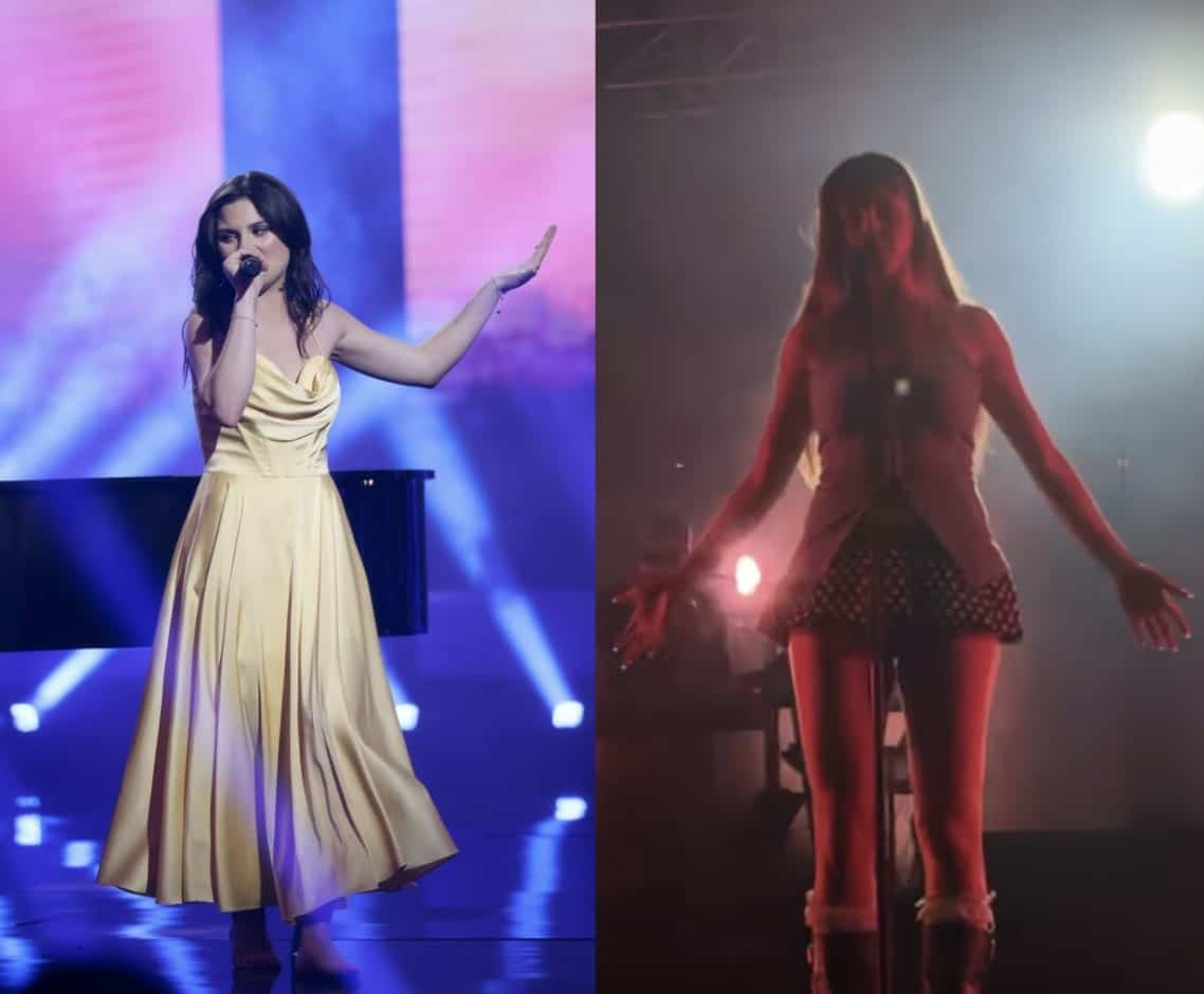 Elle rejoint Alicia Moffet sur scène 