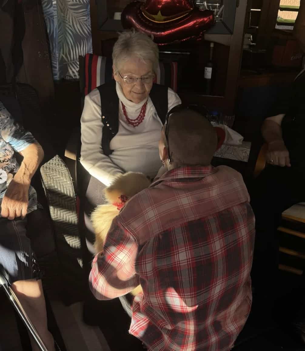 En deuil de sa grand-mère