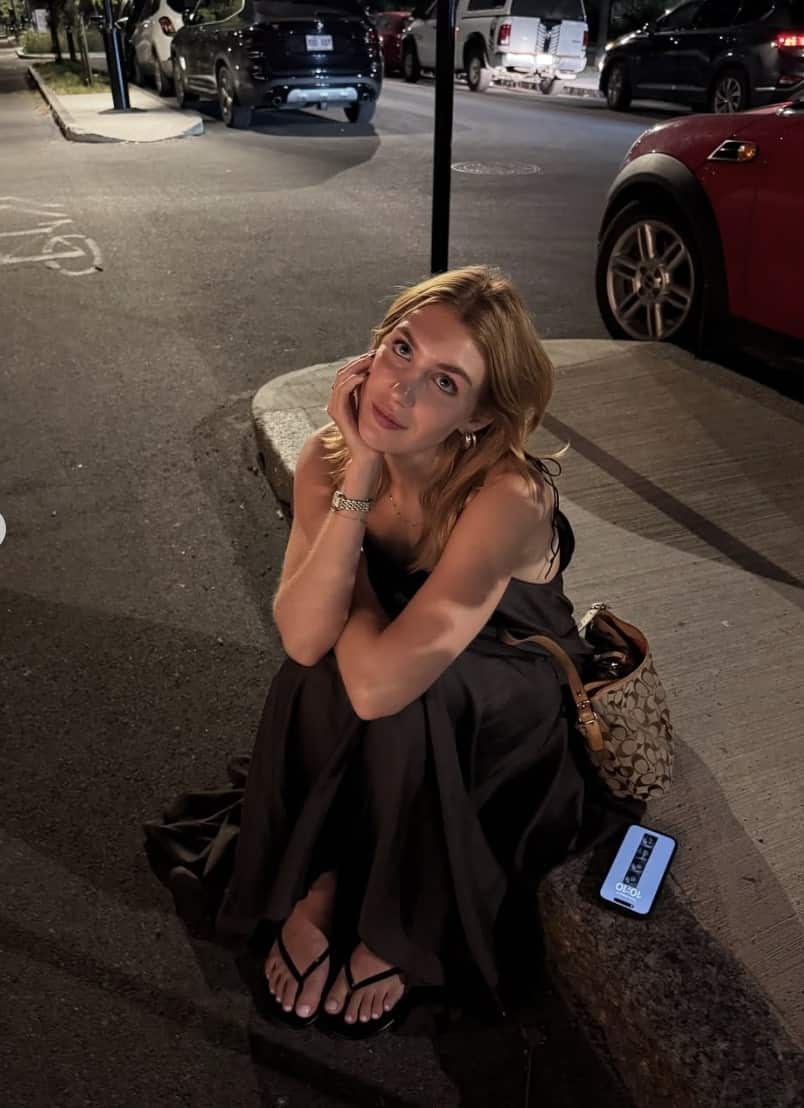 Rare tapis rouge de couple avec son conjoint