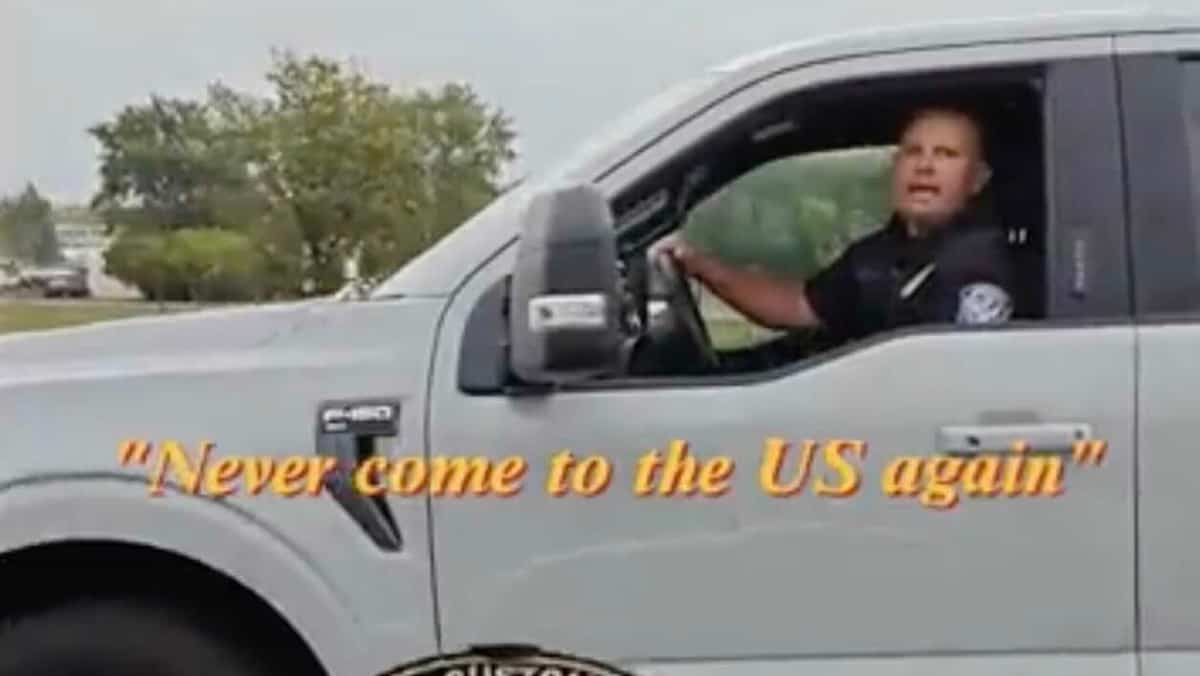 «Ne Revenez Jamais Aux États-Unis!»: Un Douanier Américain Invectiv...