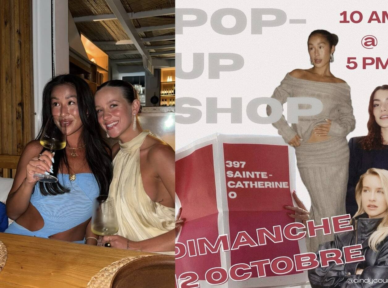 3 influenceuses s'unissent pour un pop-up shop 