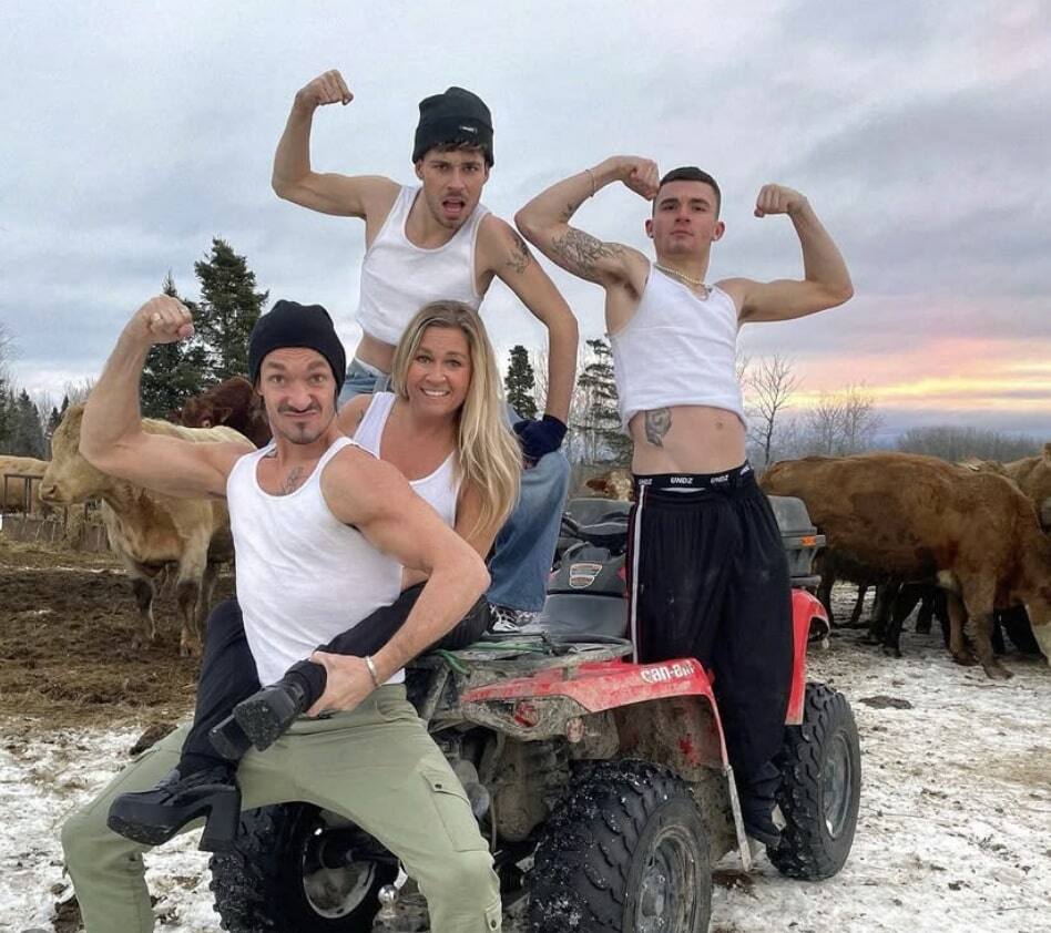 En deuil de leur grand-maman