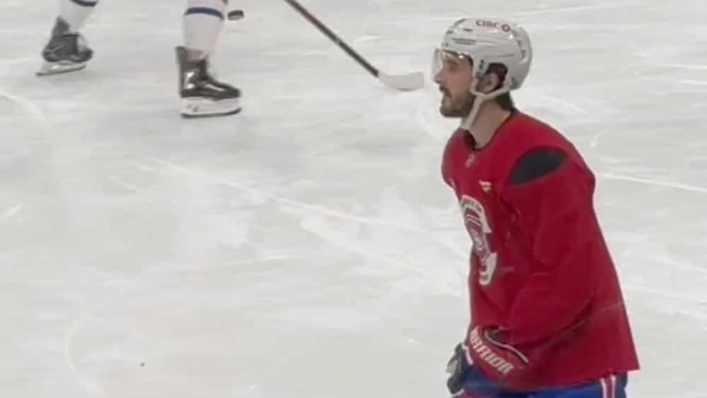 De retour dans l'uniforme du Canadien ce soir: Phillip Danault avait besoin d’un changement d’air