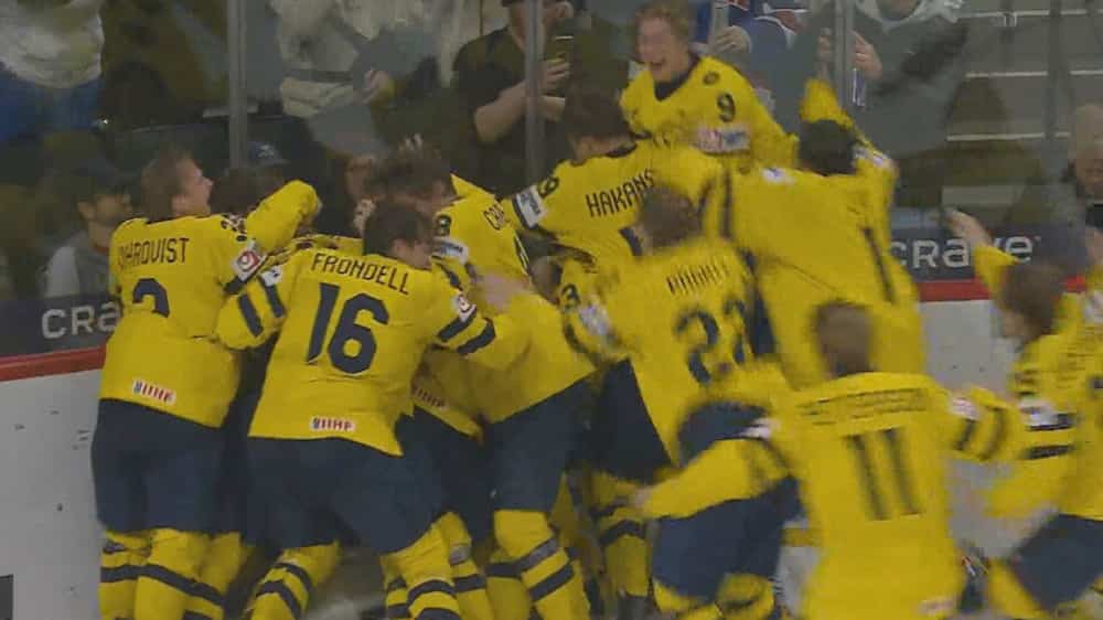 Les Suédois champions pour la première fois depuis 2012 au Mondial junior