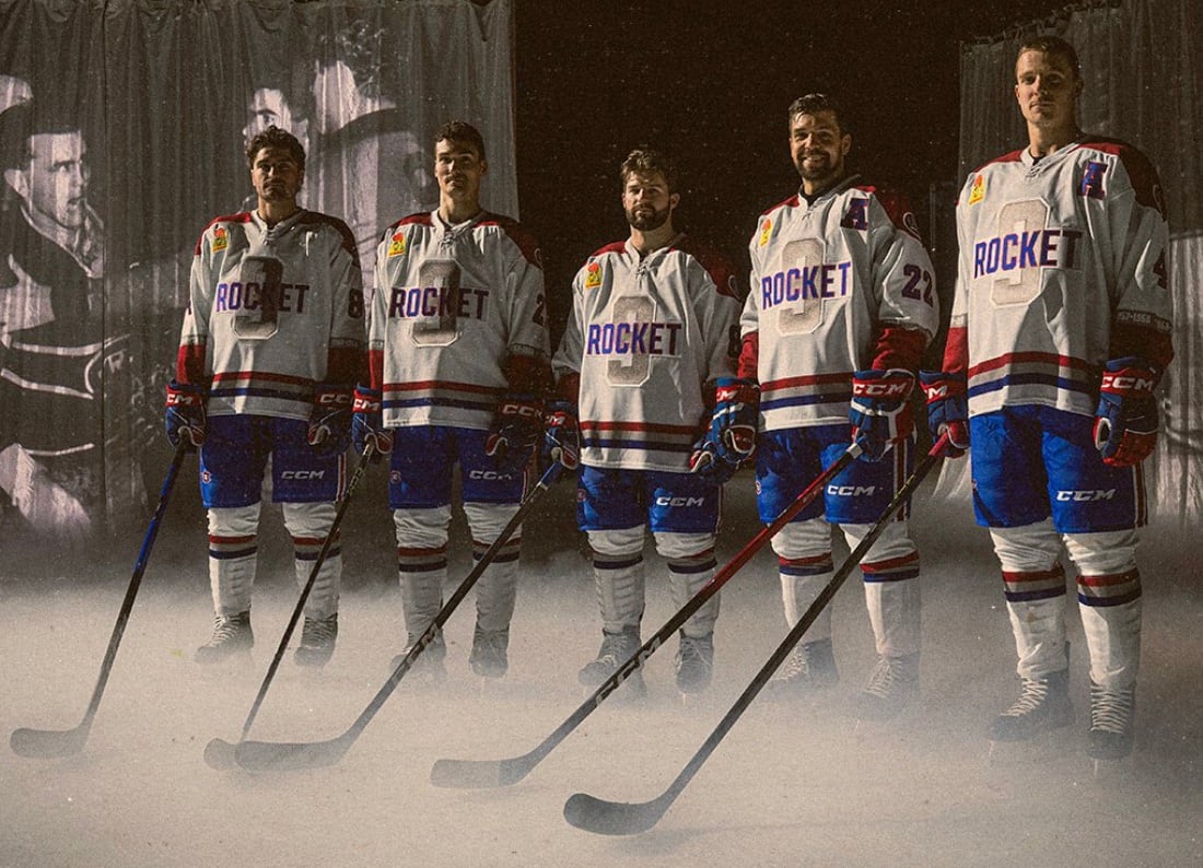Le Rocket rend hommage à Maurice Richard avec un nouveau chandail | JDM