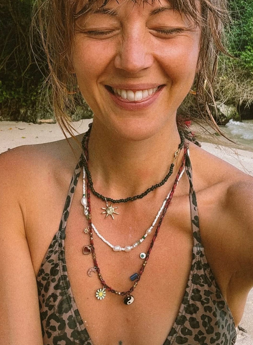Image principale de l'article Elle adopte pour le bikini à imprimé léopard
