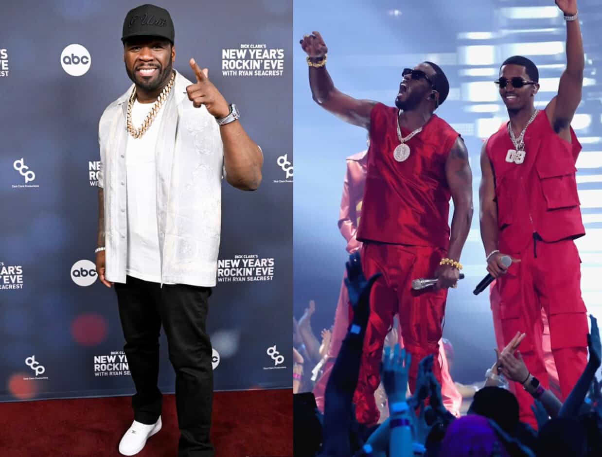 50 Cent ravive les hostilités, avec le fils Combs