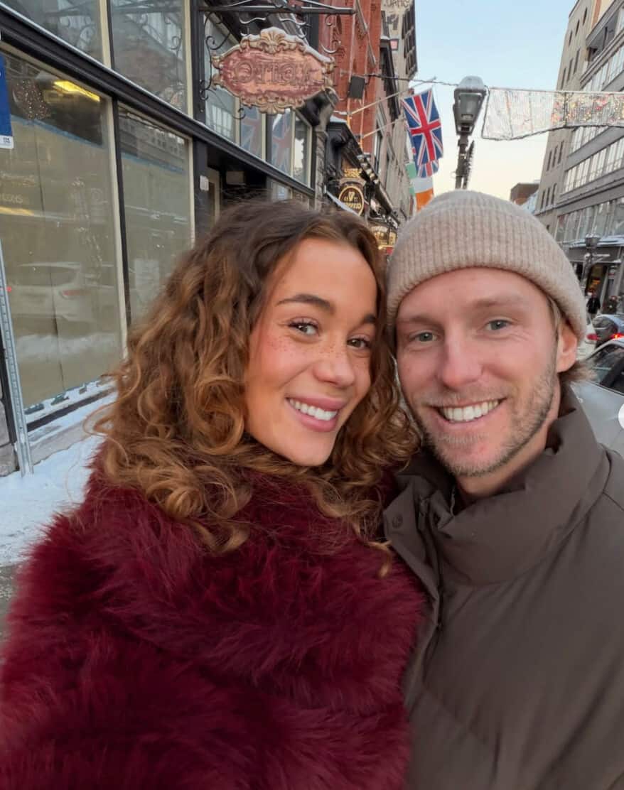 Sébastien Sylvestre et Béatrice Drolet posent