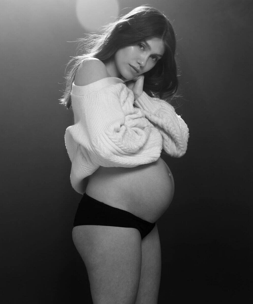 Elle attend son premier enfant