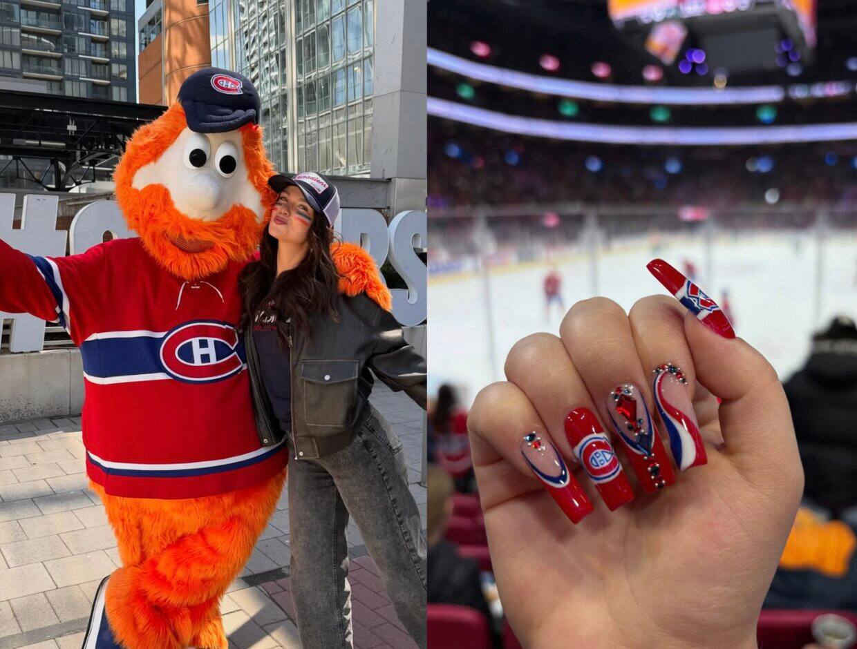 6 idées de manucures pour encourager les habs