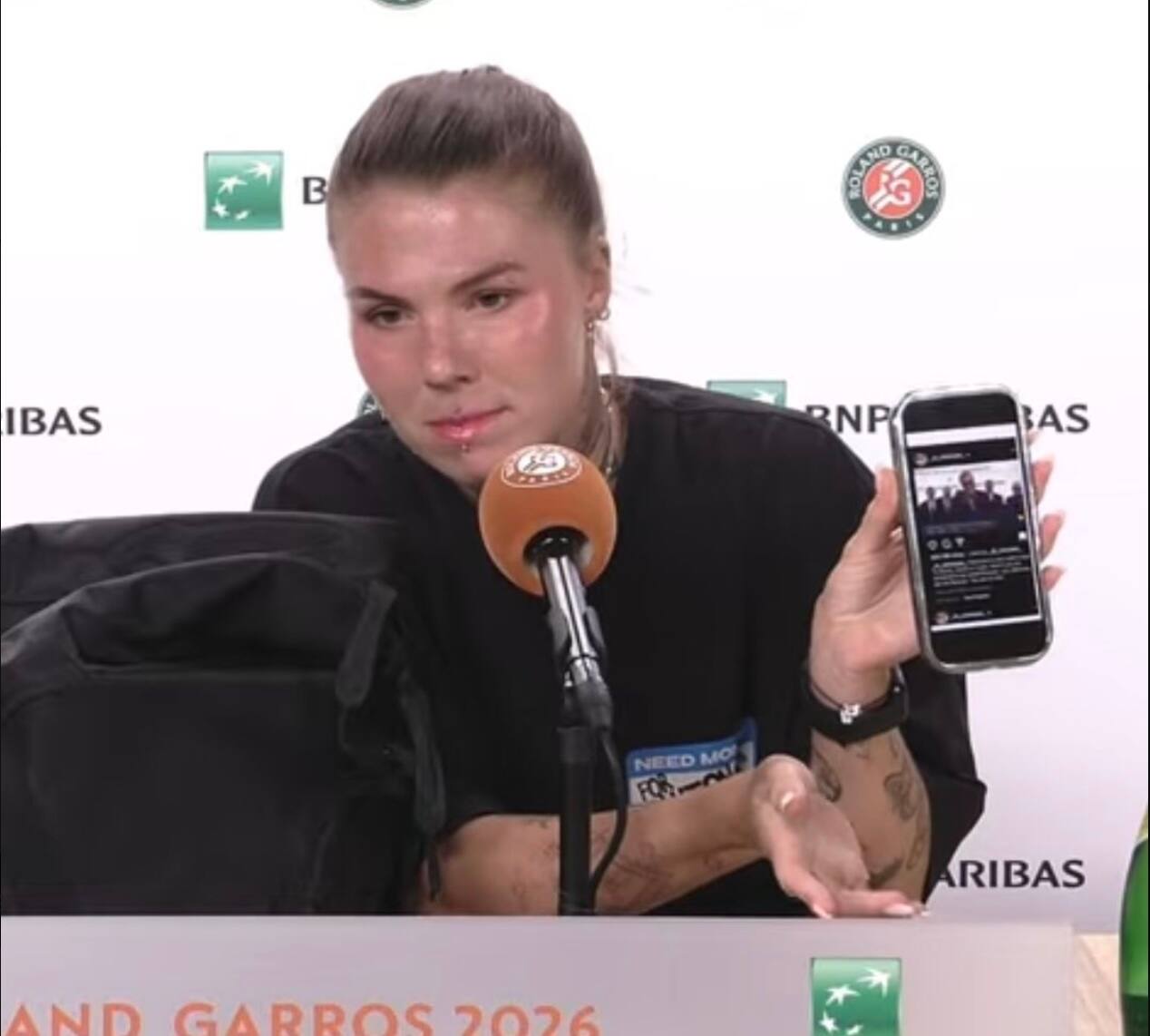 Roland-Garros | Une Ukrainienne critique son adversaire russe: «C'est comme jouer pour la Gestapo en Allemagne nazie»