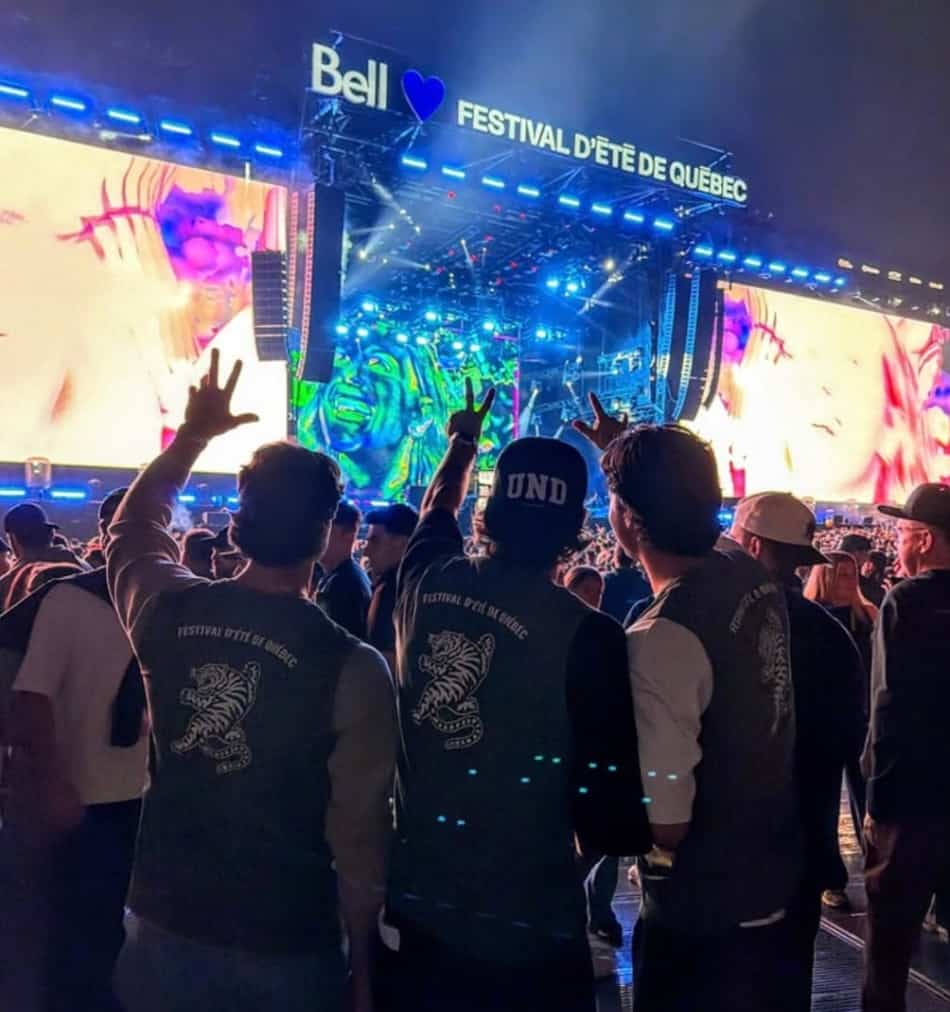 Zachary Bolduc a assisté au Festival d’été de Québec, en juillet.