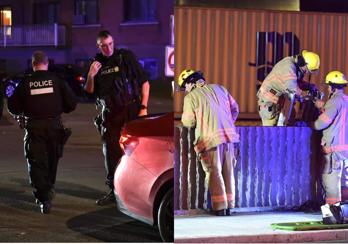 Une nuit mouvementée à Montréal: mort d'un travailleur, tentative de meurtre et incendie criminel
