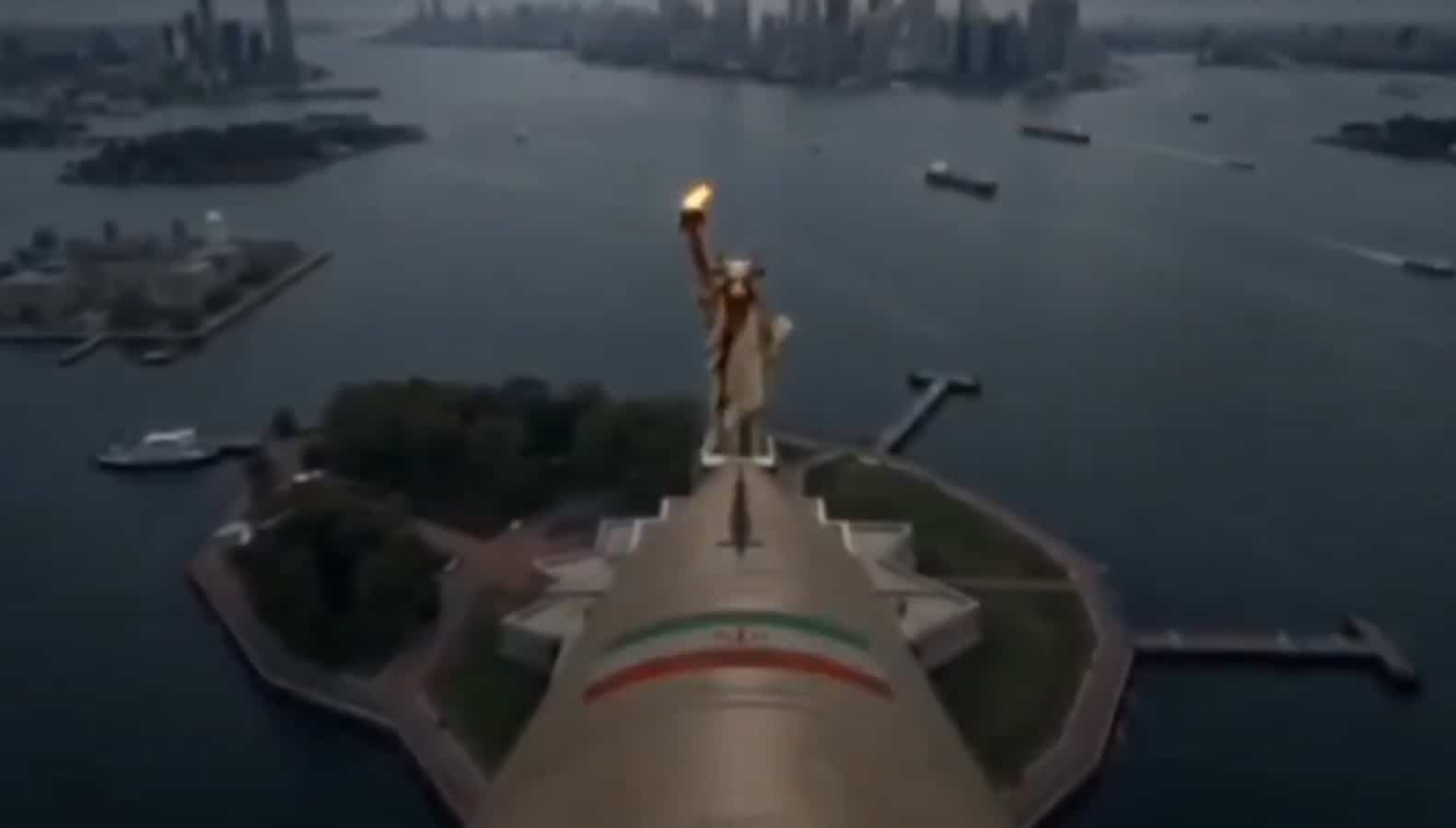 &laquo;Une vengeance pour tous&raquo;: l&rsquo;Iran bombarde la Statue de la Libert&eacute; dans une vid&eacute;o de propagande g&eacute;n&eacute;r&eacute;e par l&rsquo;IA