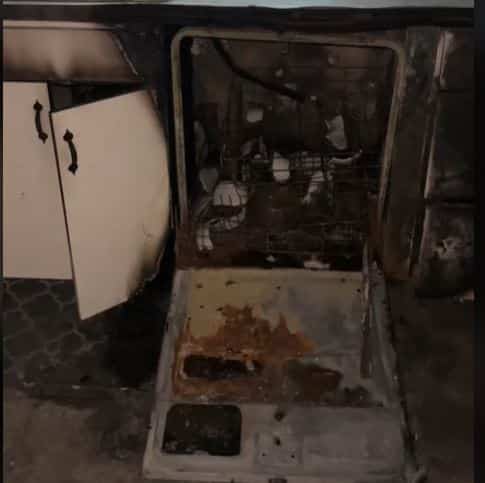 &laquo;On aurait pu mourir&raquo;: un lave-vaisselle s&rsquo;enflamme en pleine nuit