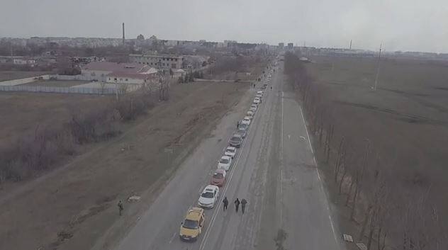 30 000 personnes &eacute;vacu&eacute;es de Marioupol