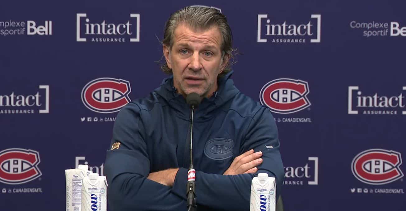 Bergevin parle de son avenir &agrave; Montr&eacute;al